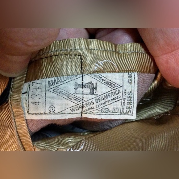 Vintage Christian Dior 1970s Mens Plaid Virgin Wool Blazer Tan Jacket SingleVent - Picture 5 of 16